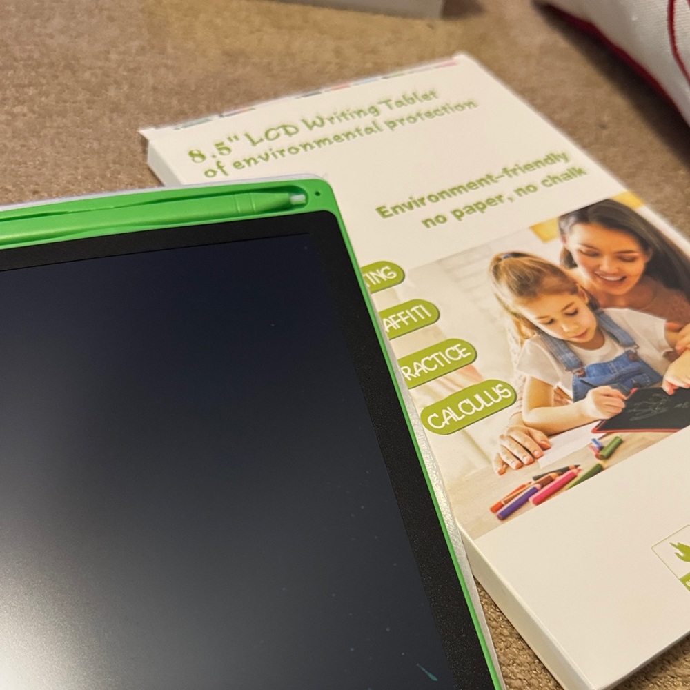 LCD Writing Tablet Green